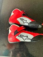 Nieuwe Alpinestars kartschoen rood wit maat 36, Sport en Fitness, Karting, Ophalen of Verzenden, Nieuw, Kleding of Schoenen