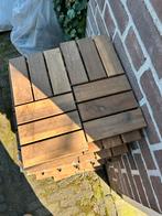 IKEA RUNNEN acacia houten vlonders - ca. 3m2, Ophalen, Gebruikt, Hout