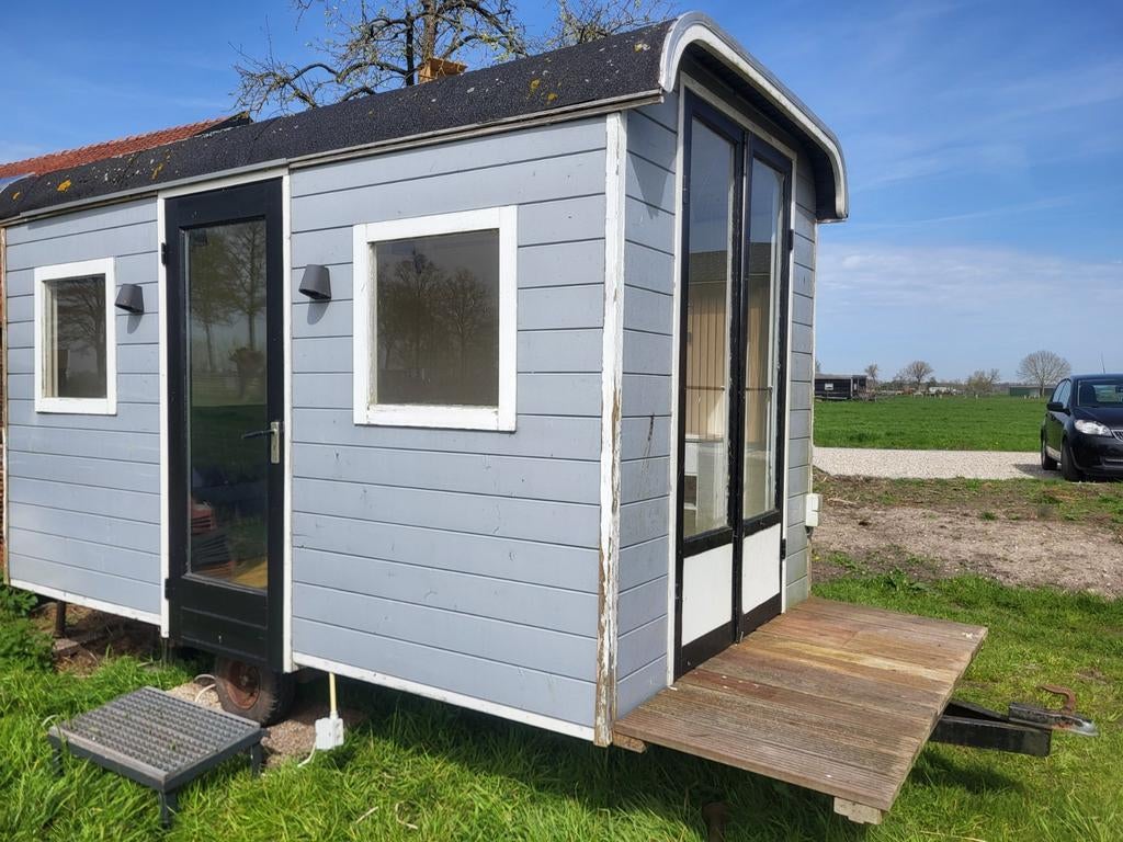 Leuke Pipowagen, schaftwagen, verry tiny house, werkplek, Tuin en Terras, Tuinhuizen, Ophalen