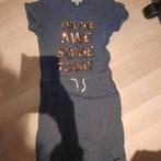 158 jurk blauw, Kinderen en Baby's, Kinderkleding | Maat 158, Verzenden, Gebruikt, Meisje, Jurk of Rok