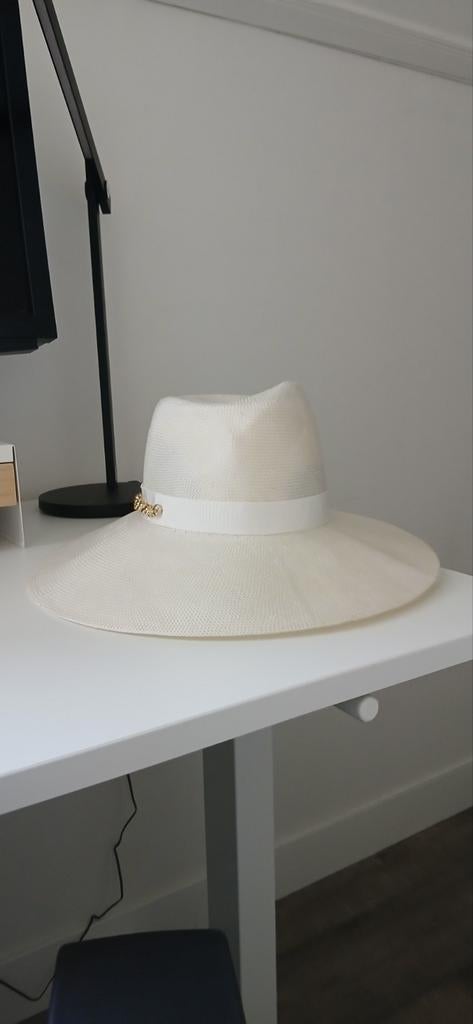 Hoed Bogerds Herman creme, Ophalen of Verzenden, Zo goed als nieuw, One size fits all