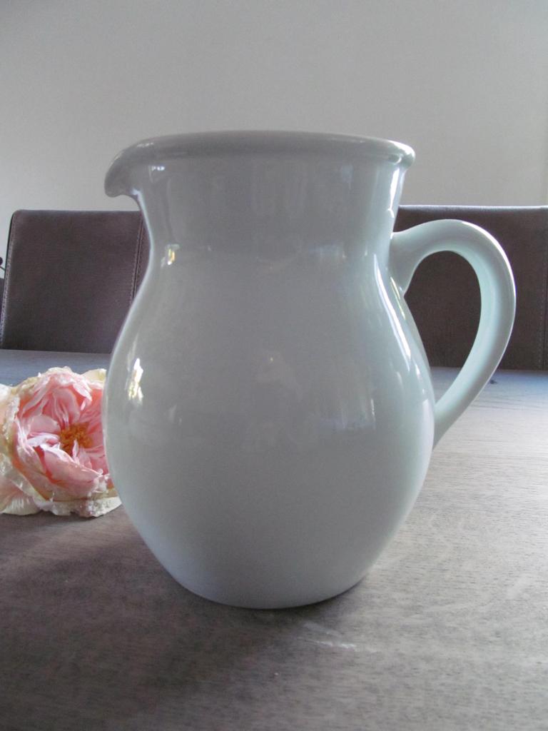 Fris Edam Holland Grote Melkkan Pastel Blauw Gemerkt, Antiek en Kunst, Ophalen of Verzenden