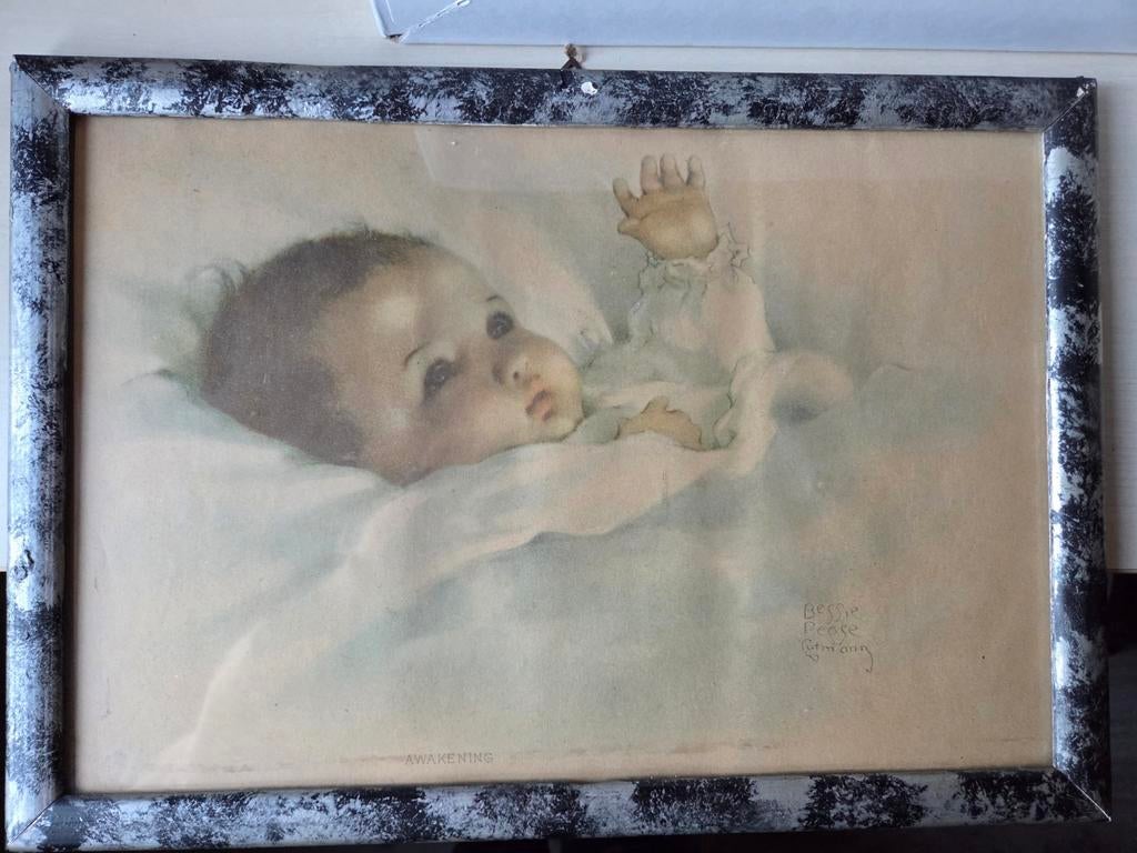 Bessie Pease Gutmann - Twee Baby Prints, Ophalen of Verzenden