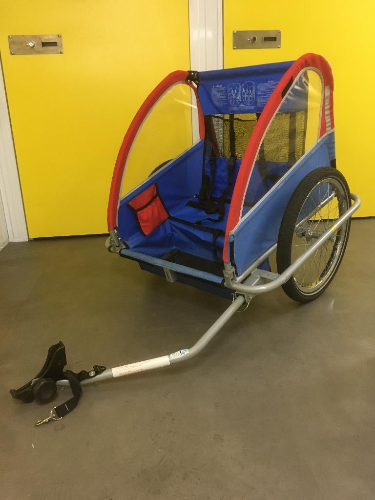 Nette fietsaanhanger (Lidl), Fietsen en Brommers, Opvouwbaar, 80 kg of meer, Ophalen of Verzenden, Zo goed als nieuw