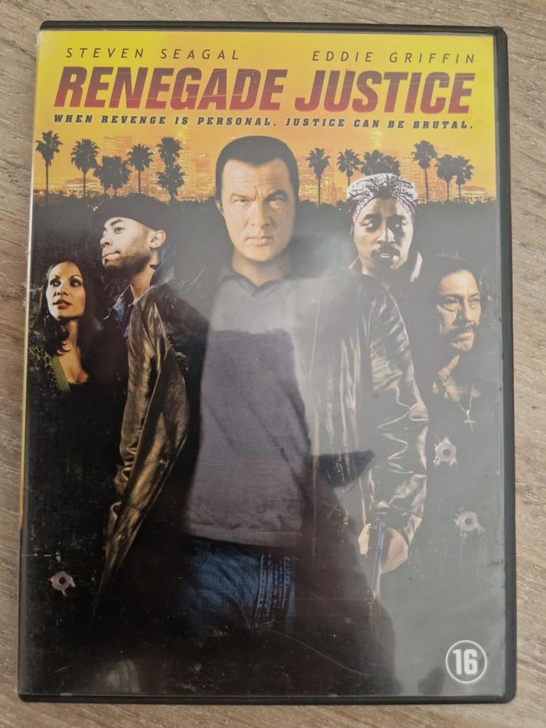 Renegade justice , Steven seagal, Cd's en Dvd's, Alle leeftijden, Ophalen of Verzenden, Zo goed als nieuw