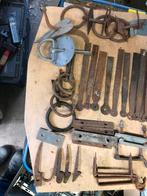 Antieke boeren klinkstellen ., Ophalen of Verzenden