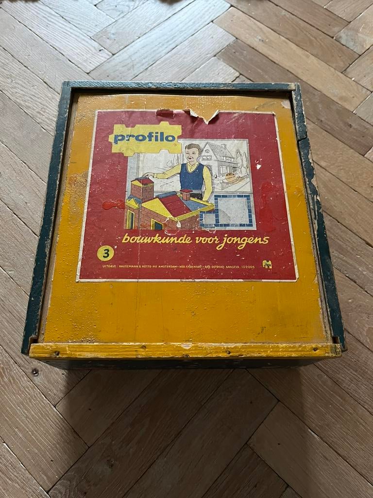Vintage Profilo bouwdoos nr. 3 (1945-1946), Ophalen