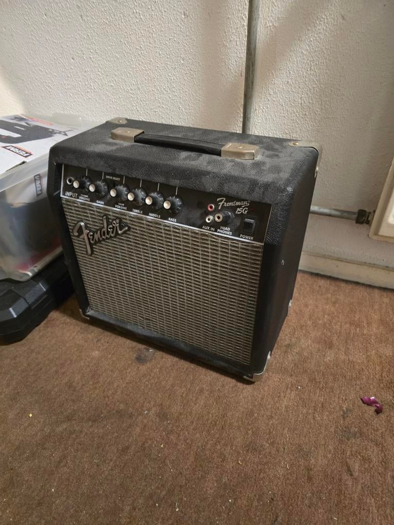 Fender Frontman 15G gitaarversterker - Compact en krachtig, Muziek en Instrumenten, Versterkers | Bas en Gitaar, Ophalen of Verzenden