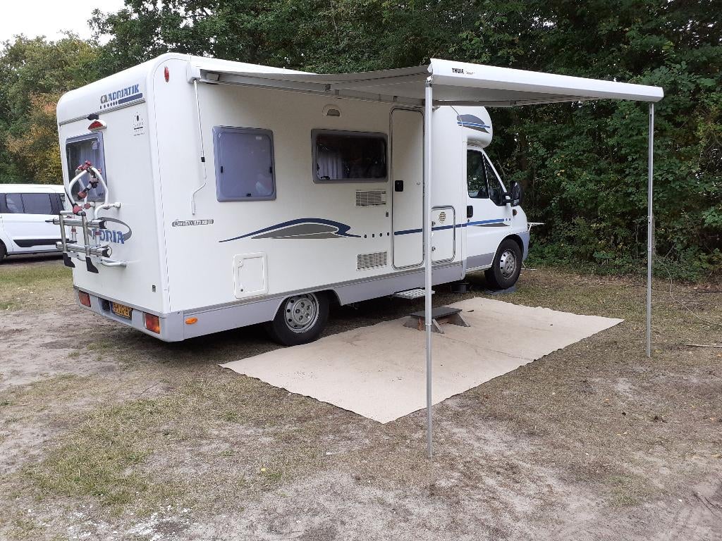 Adria Fiat Ducato camper, Integraal, Koelkast, Ringverwarming, Fiat