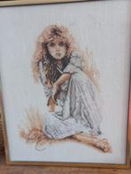 ingelijst borduurwerk Sara Moon, Ophalen of Verzenden, Overige typen