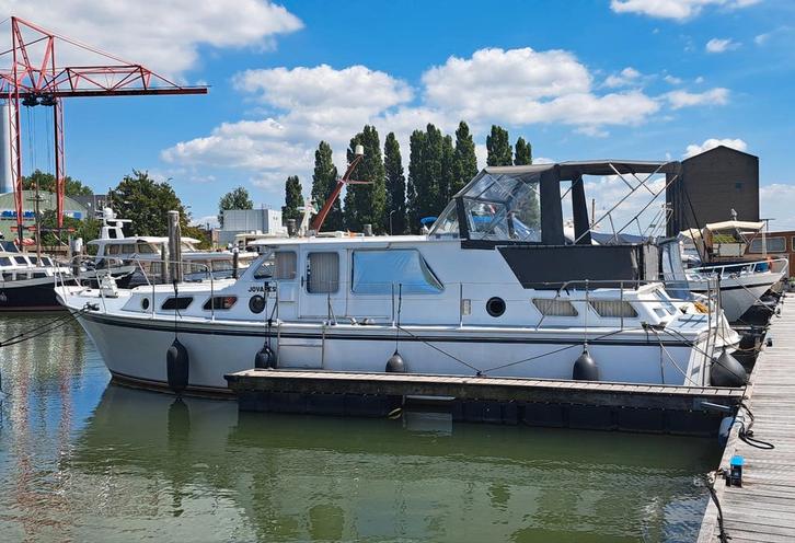Mooie "Seekruiser", Watersport en Boten, Motorboten en Motorjachten, Staal, Diesel, 50 pk of meer, Ophalen