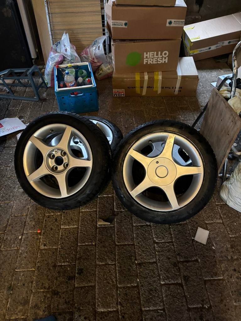 4x100 15 inch oz velgen, Ophalen