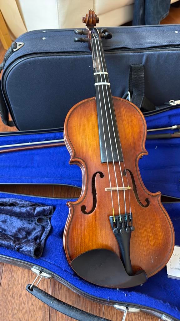 Viool , maat 1/2 viool, perfect voor 6-10 jaar., Gebruikt, 1/2-viool, Viool, Ophalen of Verzenden