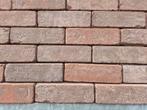 linge formaat met facet rood bruin genuanceerd, Ophalen of Verzenden, Nieuw, Overige materialen, Klinkers