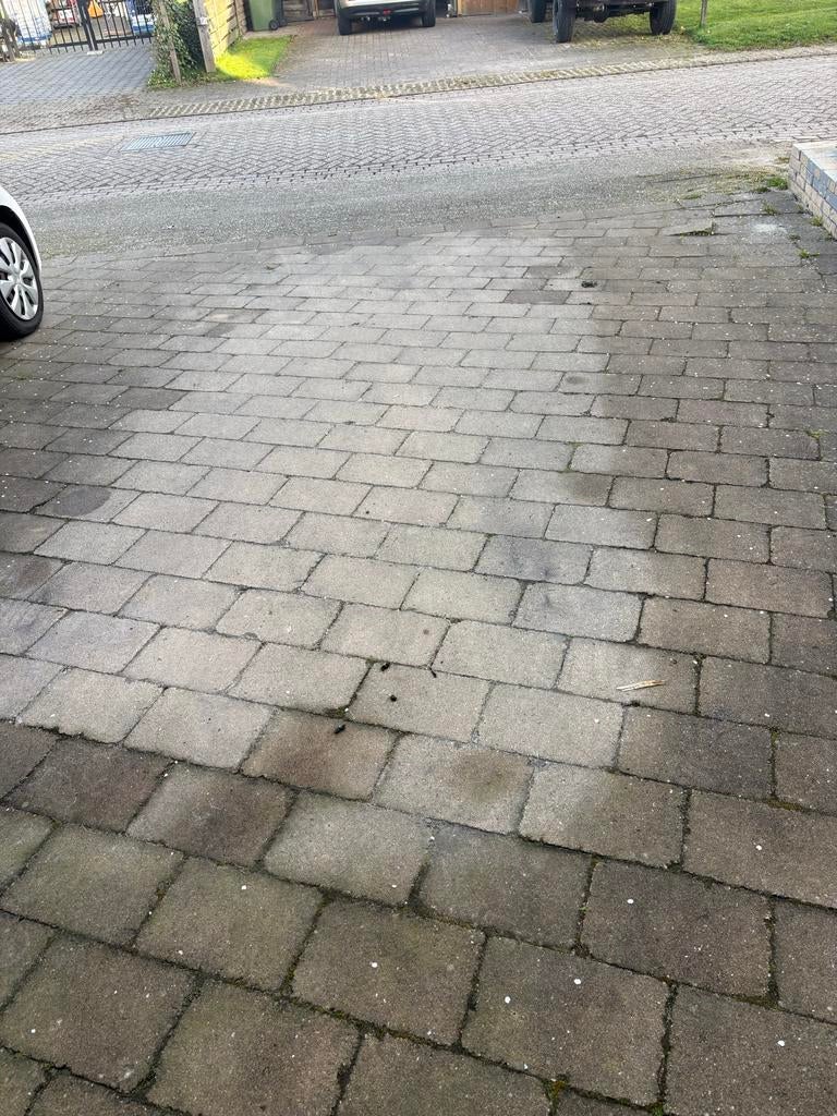 Tegels/Betontegels voor terras of oprit, Tuin en Terras, Ophalen, Gebruikt, Beton, Terrastegels