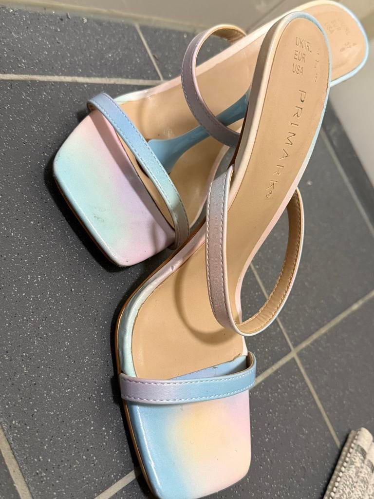Primark regenboog hakken maat 37, Ophalen of Verzenden, Zo goed als nieuw, Overige kleuren, Pumps