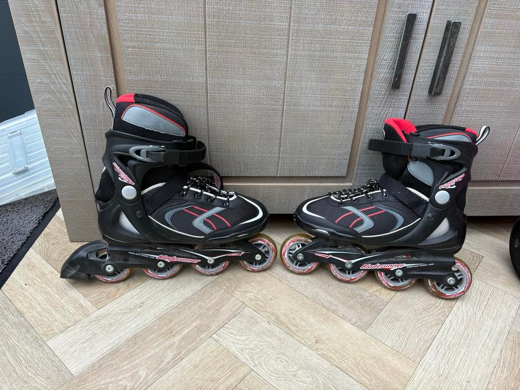 Bladerunner skeelers maat 40,5 met beschermers, Ophalen, Zo goed als nieuw, Inline skates 4 wielen, Overige merken