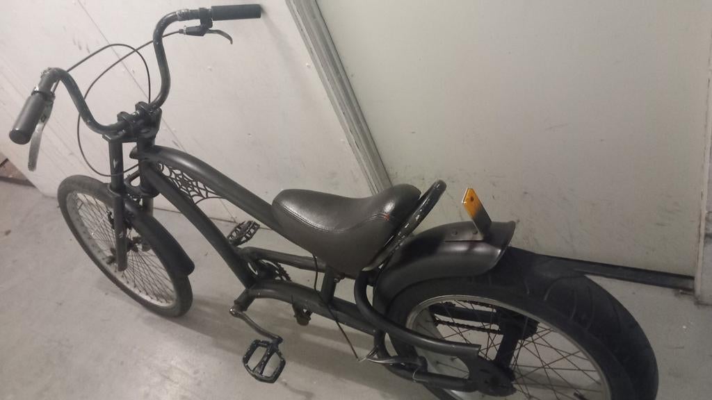 Chopper fiets, Ophalen