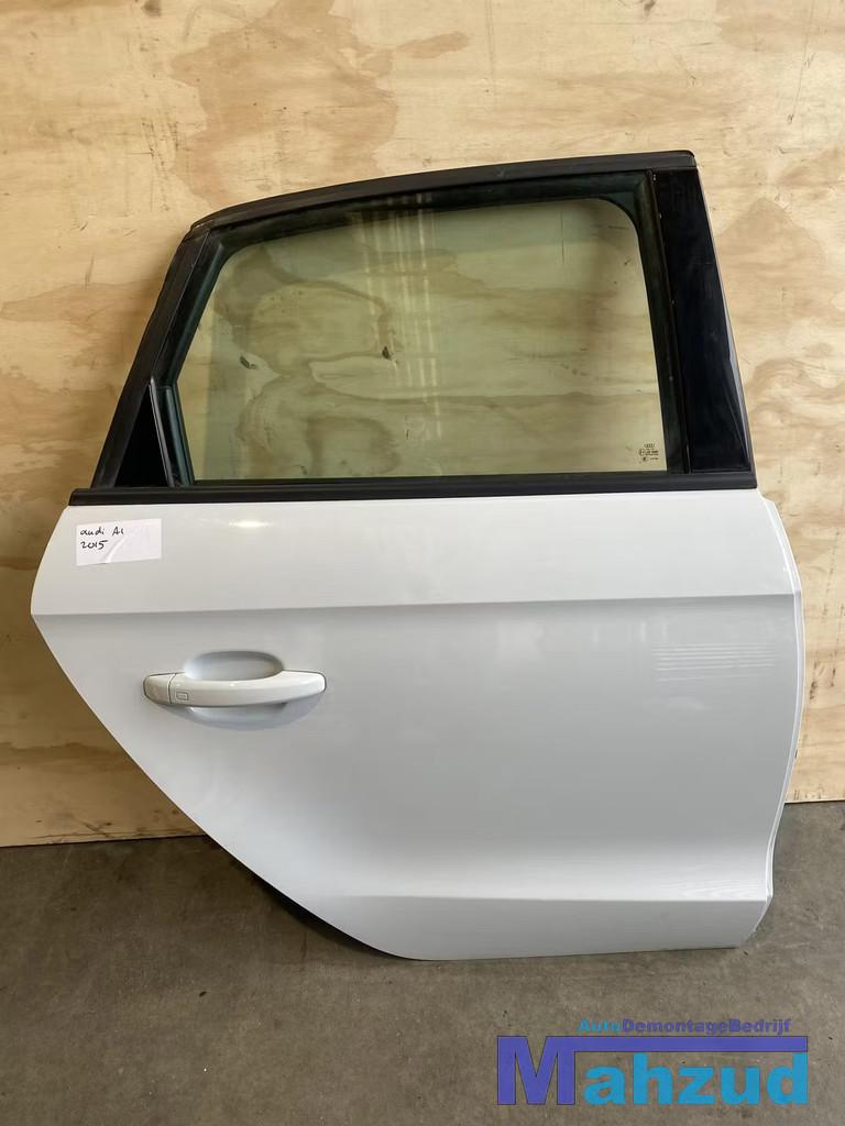 AUDI A1 sportback Wit Rechts achter deur portier 2010-2018, Gebruikt, Deur, AUDI AG, Kundenbetreuung@audi.de