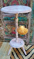 Shabby/India/Pink/Tafeltje/Bijzettafeltje, Ophalen of Verzenden