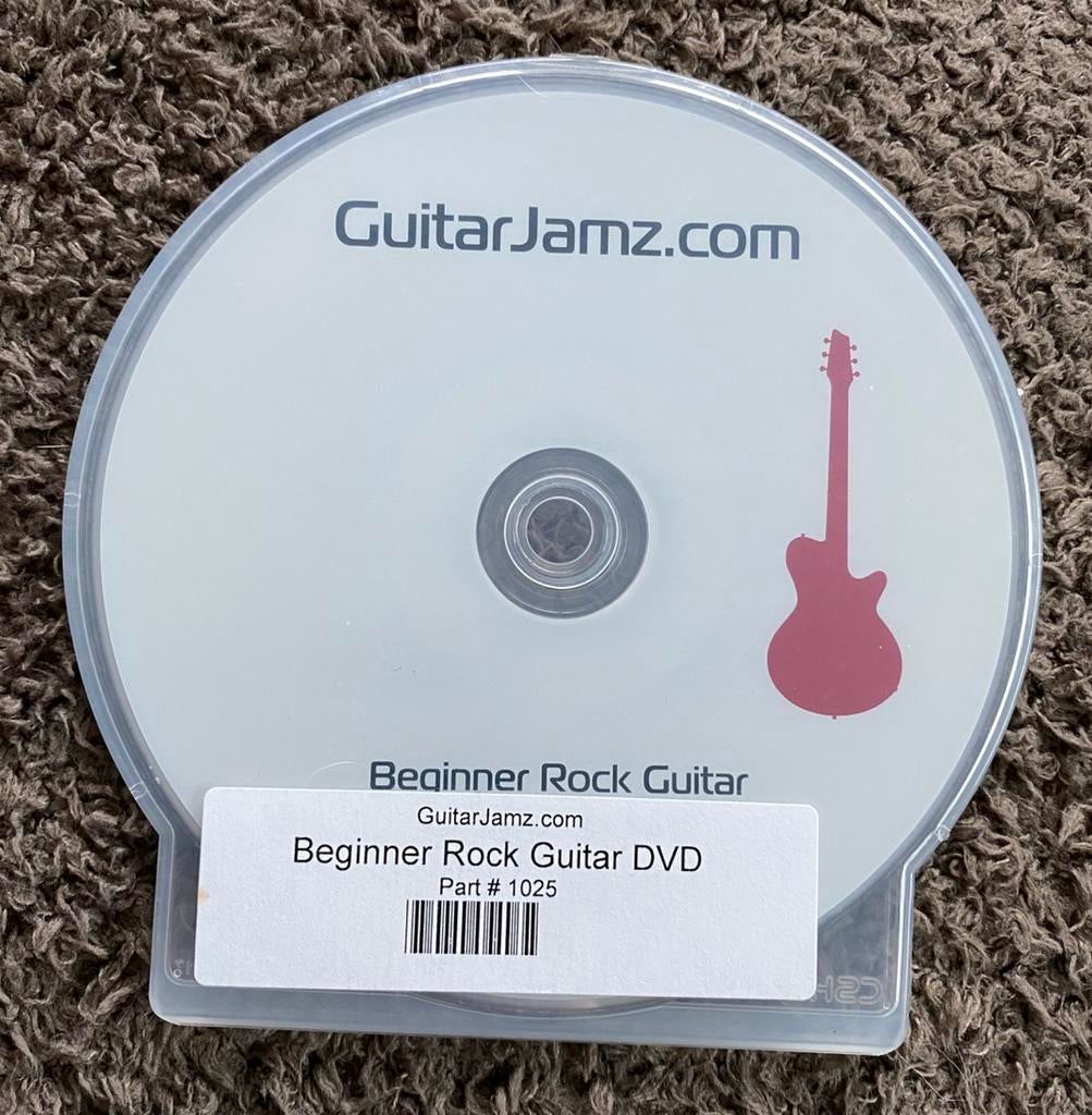 DVD - Gitaarlessen - Beginner Rock Guitar - Marty Schwartz, Alle leeftijden, Ophalen of Verzenden, Zo goed als nieuw