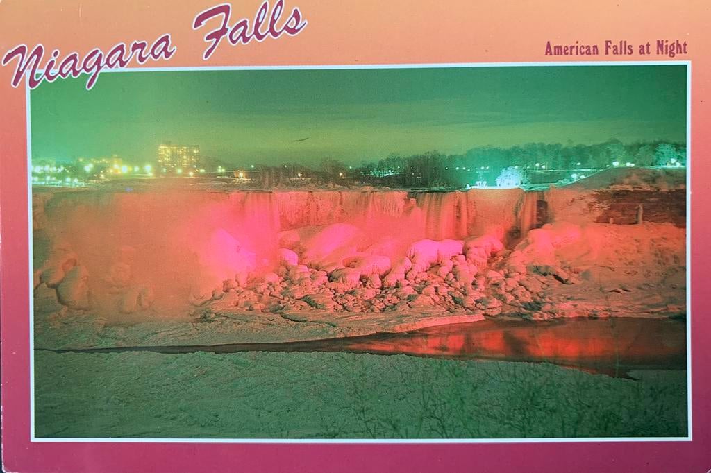 Amerika, Niagara Falls., Ophalen of Verzenden, 1960 tot 1980, Ongelopen, Buiten Europa