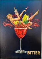 Affiche Berni Jenever Museum Hasselt Bitter, Ophalen of Verzenden, A1 t/m A3, Reclame, Rechthoekig Staand