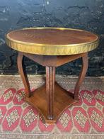 Bijzondere tafel bijzettafel rond antiek Amsterdamse School, Ophalen