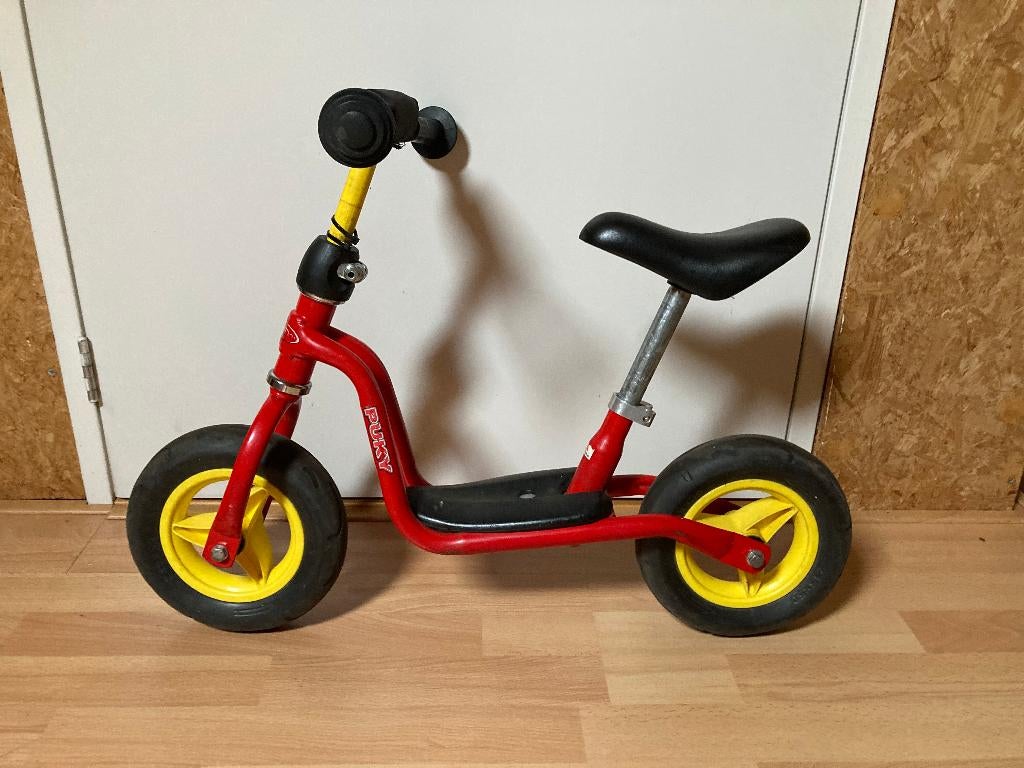 Puky Loopfiets LR M – Rood/Geel – In Nette Staat, Ophalen, Zo goed als nieuw, Loopfiets