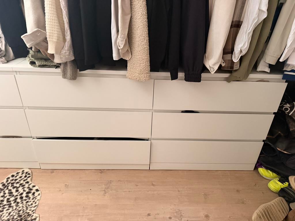 Ikea malm ladekast 6 lades, Ophalen, Zo goed als nieuw