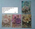⚠️nu 0,20: vintage plaatjes bloemen 82 ( alleen verzenden, Ophalen, Nieuw, Overige thema's, Knipvel