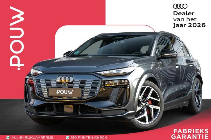 Audi Q6 e-tron 252pk S edition 83 kWh | Panoramadak | Trekha, Auto's, Audi, Bedrijf, Te koop, Q6 e-tron, 360° camera, ABS, Adaptive Cruise Control
