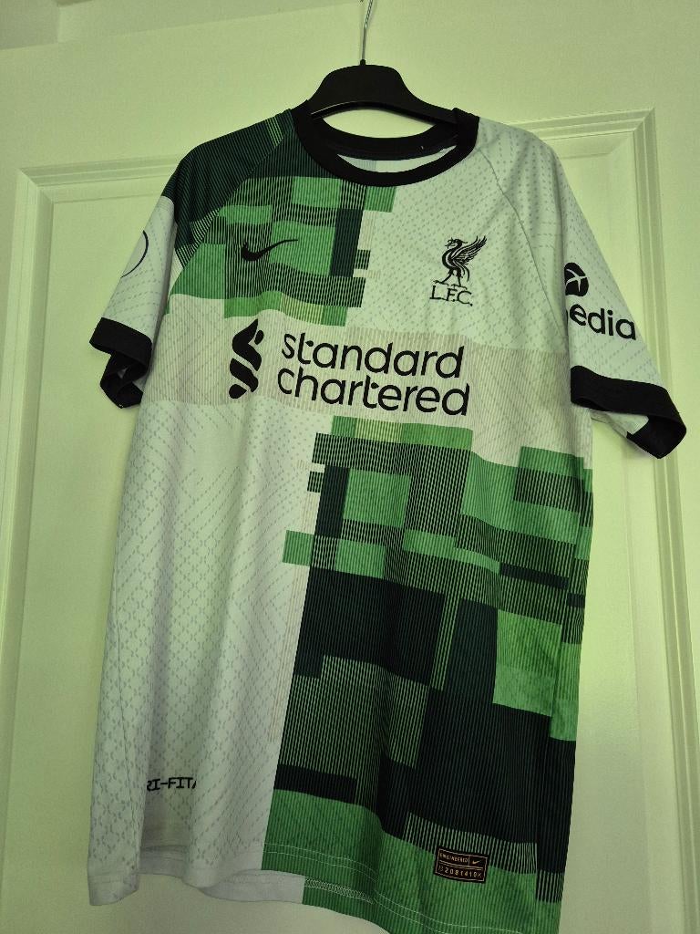 Voetbalshirt, Kleding | Heren, Sportkleding, Maat 48/50 (M), Wit, Ophalen of Verzenden, Zo goed als nieuw