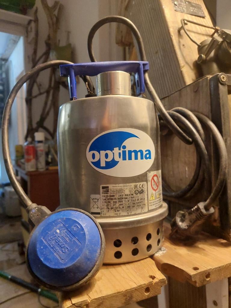 Ebara Optima dompelpomp met vlotter, Ophalen of Verzenden, Dompelpomp