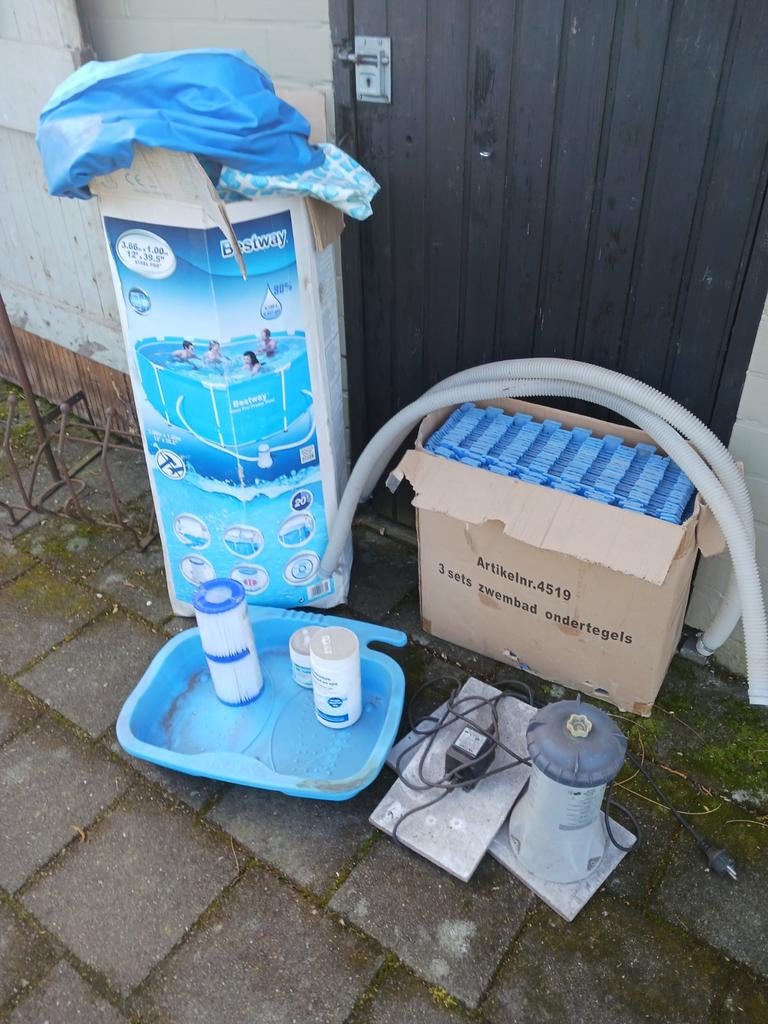 Zwembad., Minder dan 80 cm, Ophalen of Verzenden, Zo goed als nieuw, Opzetzwembad