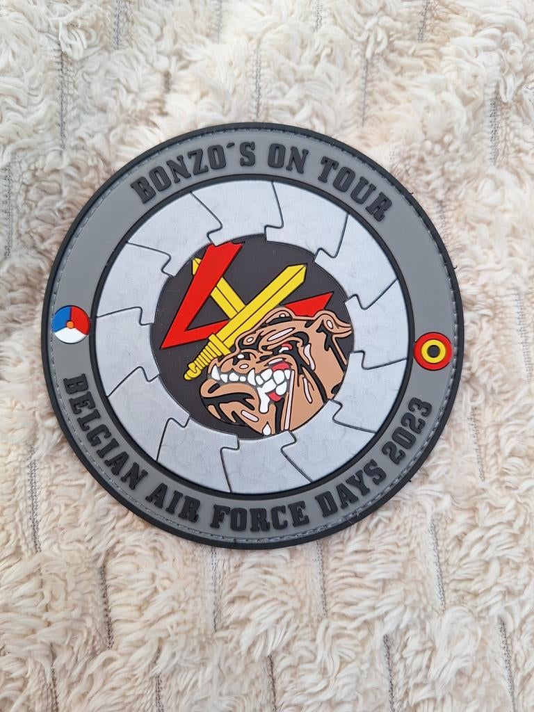 Klu embleem, Verzamelen, Ophalen of Verzenden, Luchtmacht, Nederland, Embleem of Badge