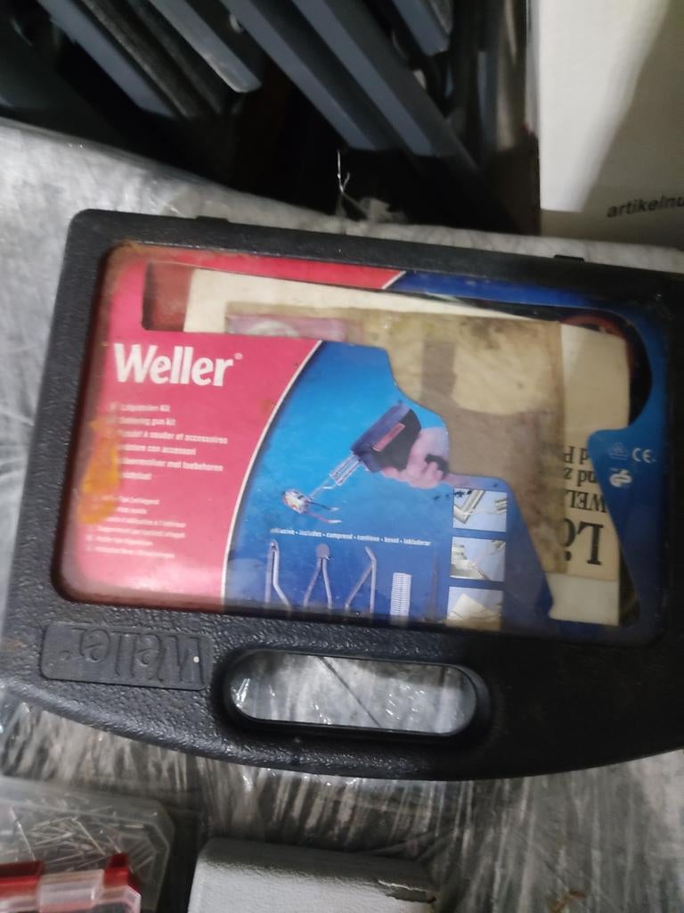 Weller Expert Soldeerbout Set in Koffer, Ophalen of Verzenden, Gebruikt, Minder dan 150 ampère, Overige typen