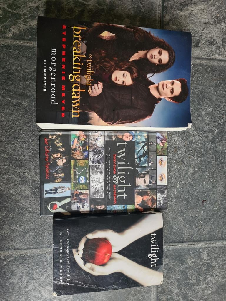 Twilight boeken: Breaking Dawn, Twilight (film) en Twilight, Boeken, Ophalen of Verzenden, Gelezen, Stephenie Meyer, Nederland