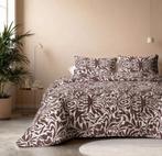 Sleeptime Lazy Dekbed Denzo Rood-Bruin 240x200, Bruin, Ophalen of Verzenden, Deken of Dekbed, Nieuw