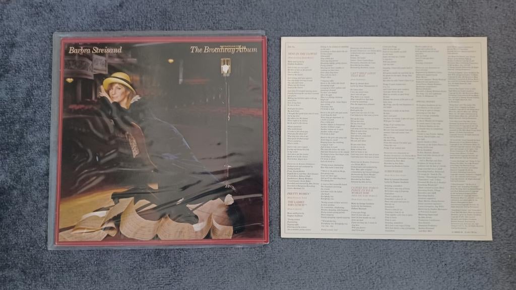 Barbara Streisand. Lp The Broadway Album., Ophalen of Verzenden, Zo goed als nieuw, 12 inch