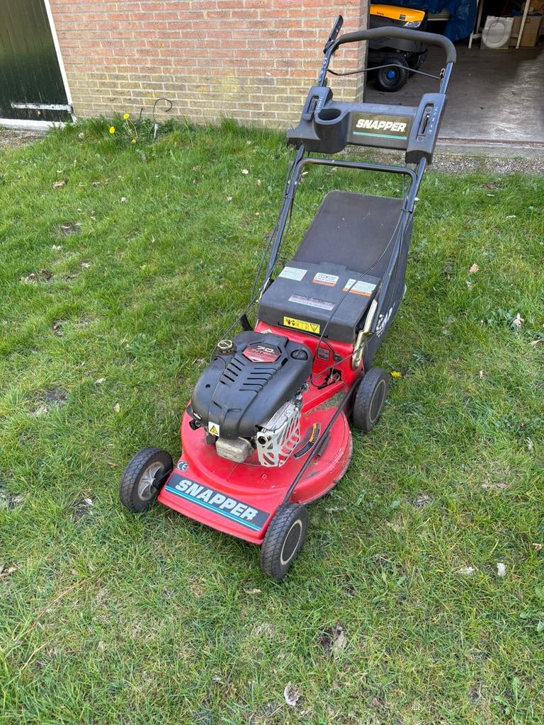 Snapper grasmaaier, Ophalen, Gebruikt