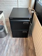 Stalen kantoor laden kast 2 lades, Ophalen, 50 tot 100 cm, Zo goed als nieuw, Minder dan 100 cm