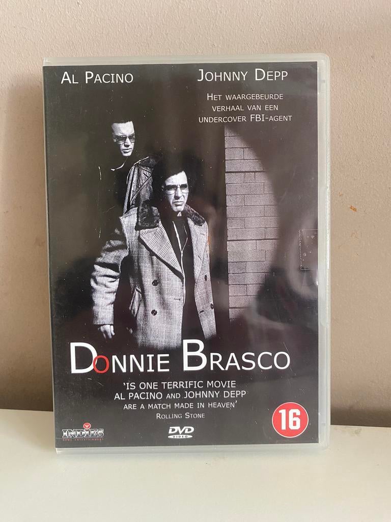 Donnie Brasco, Cd's en Dvd's, Dvd's | Thrillers en Misdaad, Zo goed als nieuw, Vanaf 16 jaar, Ophalen of Verzenden