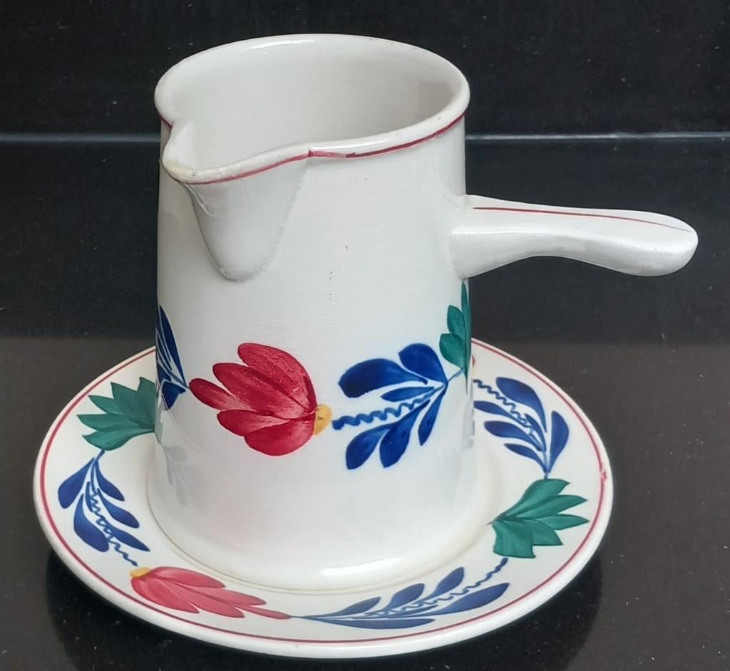 boerenbont stroopkannetje, Huis en Inrichting, Keuken | Servies, Overige typen, Ophalen of Verzenden, Zo goed als nieuw, Aardewerk