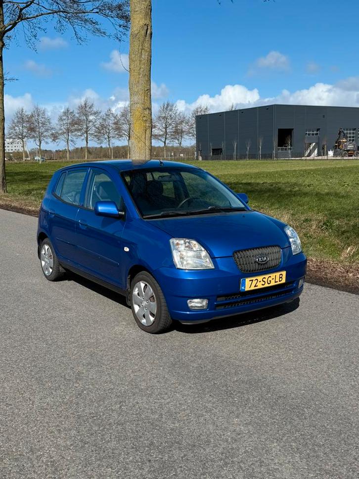 Kia Picanto 1.0 2006 Blauw, Auto's, Kia, Bedrijf, Picanto, Airbags, Airconditioning, Centrale vergrendeling, Elektrische ramen