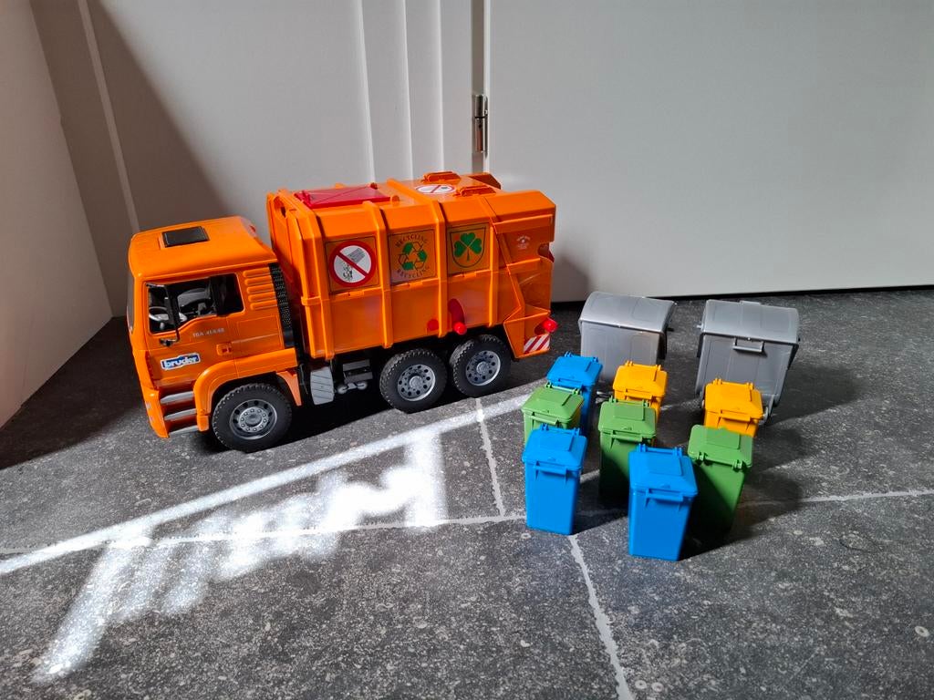 Bruder vuilniswagen, Ophalen of Verzenden
