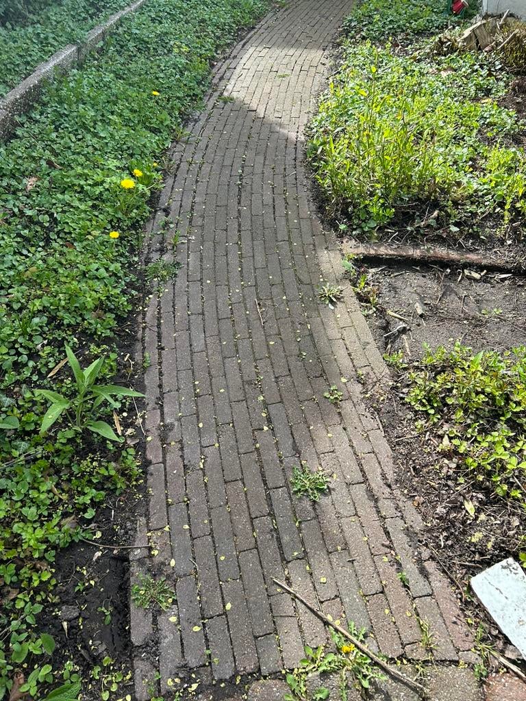 Terrasbestrating gratis ophalen, Tuin en Terras, Tegels en Klinkers, Ophalen, Gebruikt, Klinkers, 10 m² of meer