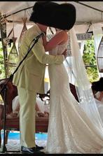 Trouwjurk “Kloe” van Rosa Clara, Kleding | Dames, Ophalen, Zo goed als nieuw, Wit, Trouwjurk