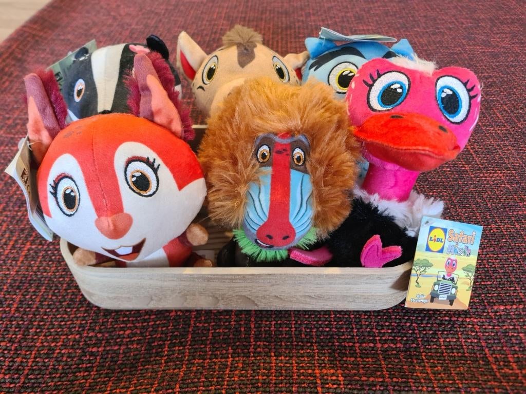 Knuffels Lidl, Kinderen en Baby's, Lidl, Overige karakters, Overige typen, Nieuw