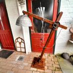 Industriële Staande Woonkamerlamp - Uniek Design, Huis en Inrichting, Ophalen, Gebruikt, Industrieel, Vintage, 150 tot 200 cm